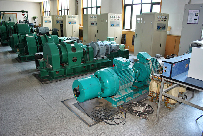 乾安某热电厂使用我厂的YKK高压电机提供动力安装尺寸